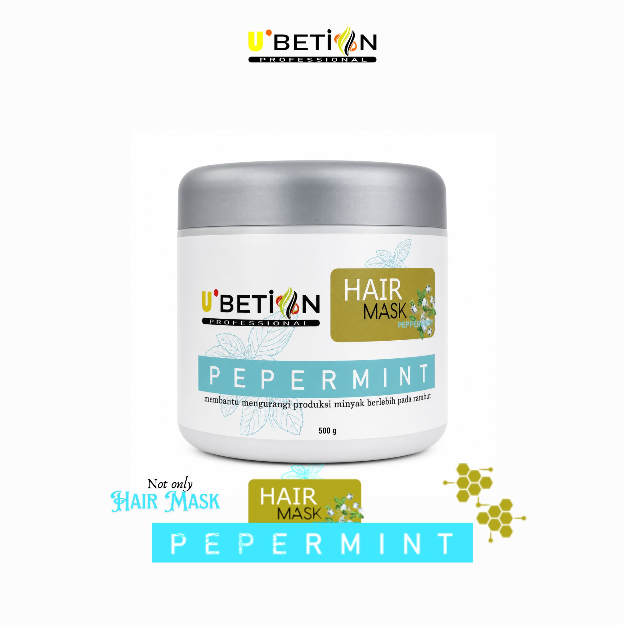 Ubetion Hair Mask Peppermint 500 gr