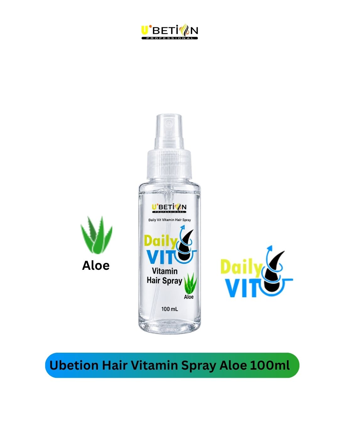 Ubetion Hair Vitamin Spray Aloe Vera 100ml